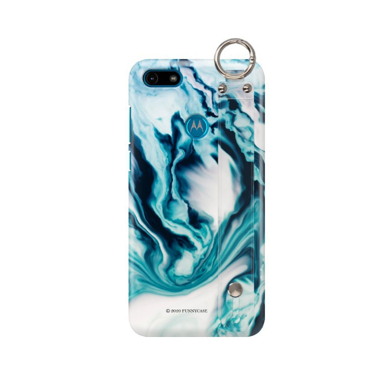 Etui Motorola MOTO E6 PLAY, Etui z Uchwytem Transparent - FunnyCase