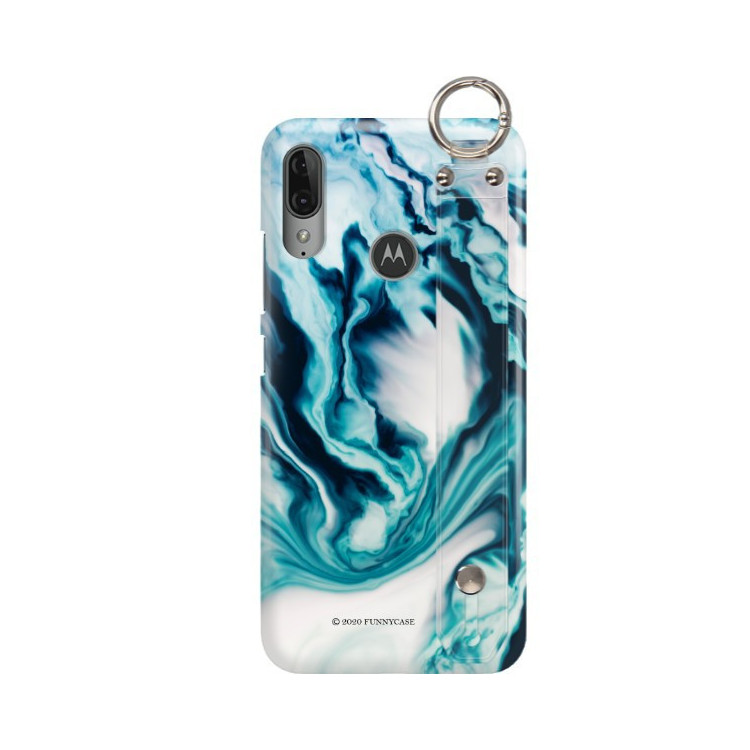Etui Motorola MOTO E6 PLUS, Etui z Uchwytem Transparent - FunnyCase