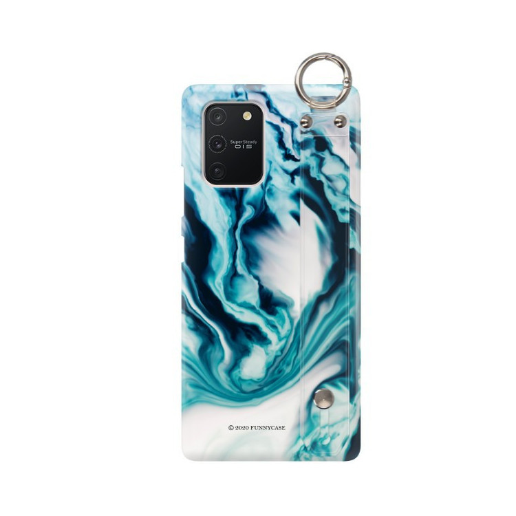 Etui Samsung GALAXY A91 / S10 LITE, Etui z Uchwytem Transparent - FunnyCase