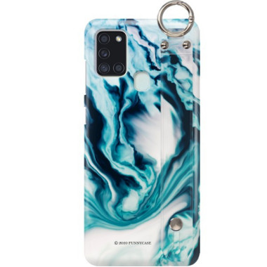 Etui Samsung GALAXY A21S, Etui z Uchwytem Transparent - FunnyCase