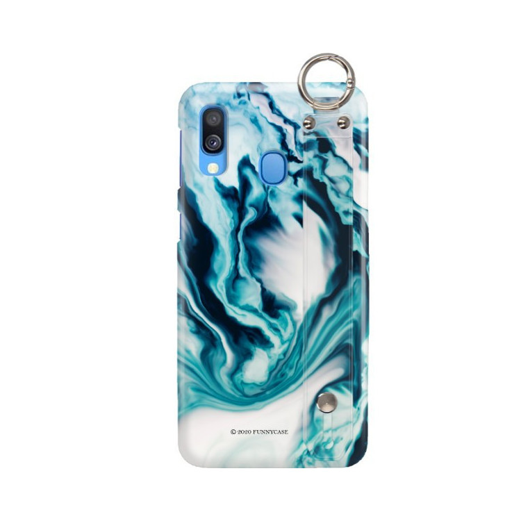 Etui Samsung GALAXY A40, Etui z Uchwytem Transparent - FunnyCase