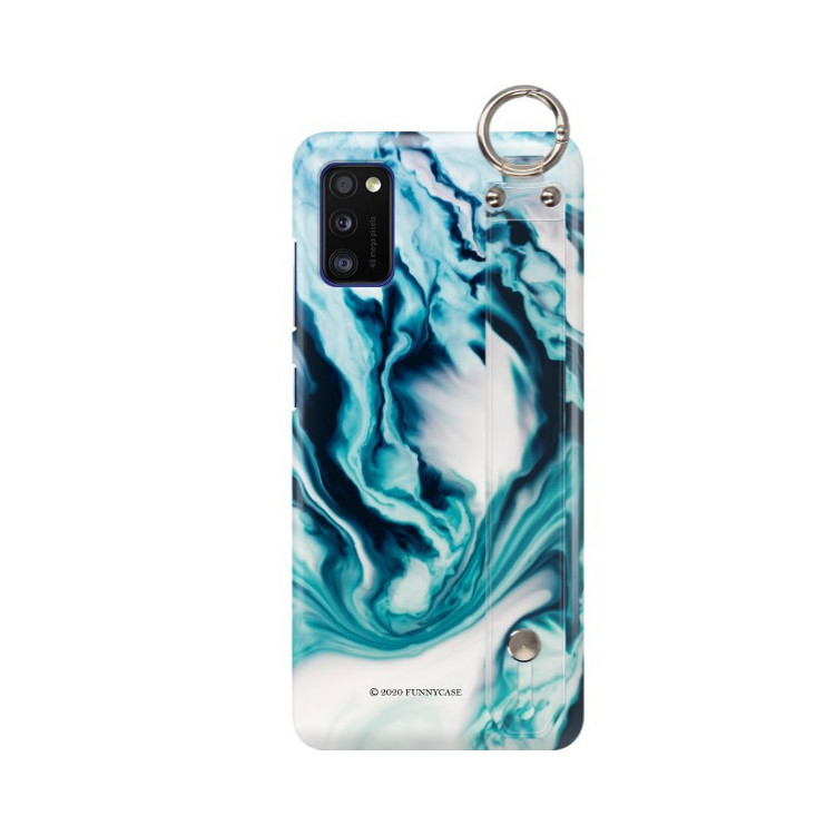 Etui Samsung GALAXY A41, Etui z Uchwytem Transparent - FunnyCase