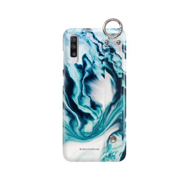 Etui Samsung GALAXY A70, Etui z Uchwytem Transparent - FunnyCase