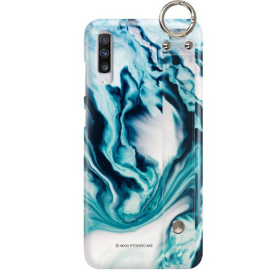 Etui Samsung GALAXY A70, Etui z Uchwytem Transparent - FunnyCase