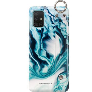 Etui Samsung GALAXY A71, Etui z Uchwytem Transparent - FunnyCase