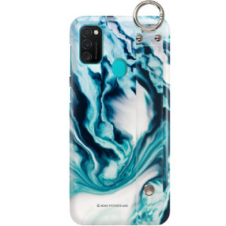 Etui Samsung GALAXY M21, Etui z Uchwytem Transparent - FunnyCase