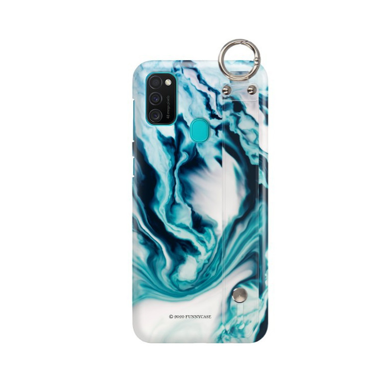 Etui Samsung GALAXY M21, Etui z Uchwytem Transparent - FunnyCase