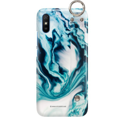 Etui Xiaomi REDMI 9A / REDMI 9 AT, Etui z Uchwytem Transparent - FunnyCase