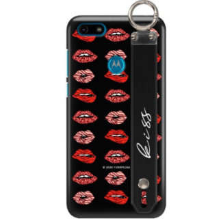 Etui Motorola MOTO E6 PLAY, Etui z Uchwytem Transparent - FunnyCase
