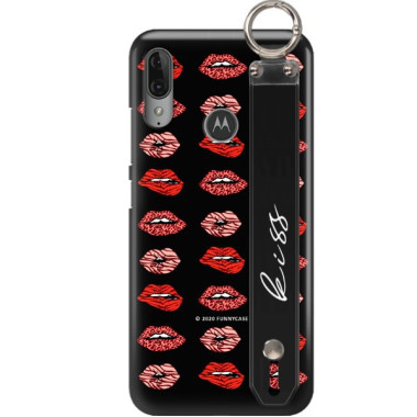 Etui Motorola MOTO E6 PLUS, Etui z Uchwytem Transparent - FunnyCase