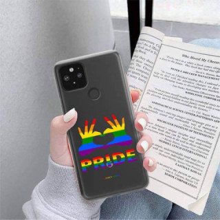 ETUI CLEAR NA TELEFON GOOGLE PIXEL 5 LGBT-2020-1-100
