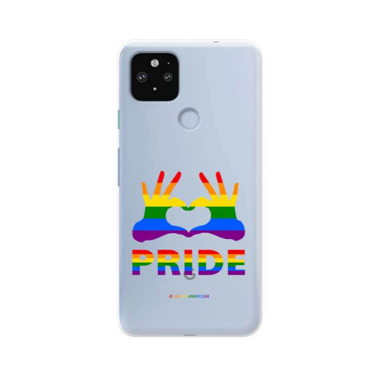 ETUI CLEAR NA TELEFON GOOGLE PIXEL 5 XL LGBT-2020-1-100
