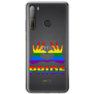 ETUI CLEAR NA TELEFON HTC DESIRE 20 PRO LGBT-2020-1-100