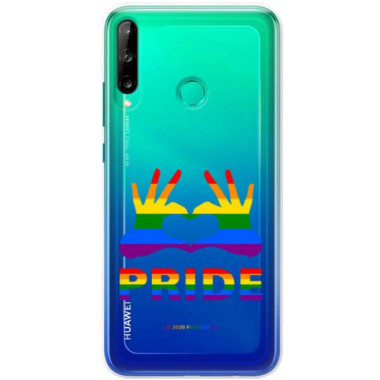 Etui Huawei P40 LITE E / Y7P, Etui LGBT Wzory 2020-1 Wielokolorowy - FunnyCase