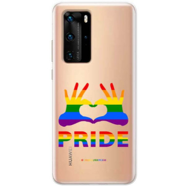 Etui Huawei P40 PRO, Etui LGBT Wzory 2020-1 Wielokolorowy - FunnyCase