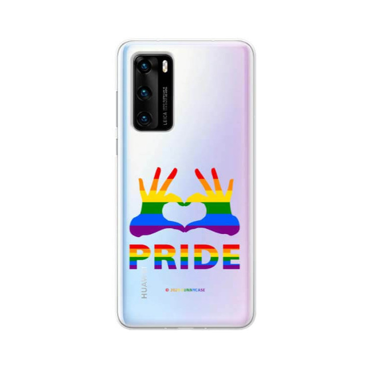 Etui Huawei P40, Etui LGBT Wzory 2020-1 Wielokolorowy - FunnyCase