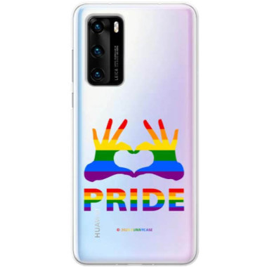 Etui Huawei P40, Etui LGBT Wzory 2020-1 Wielokolorowy - FunnyCase