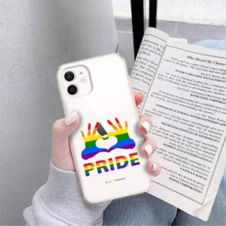 ETUI CLEAR NA TELEFON APPLE IPHONE 12 / 12 PRO LGBT-2020-1-100