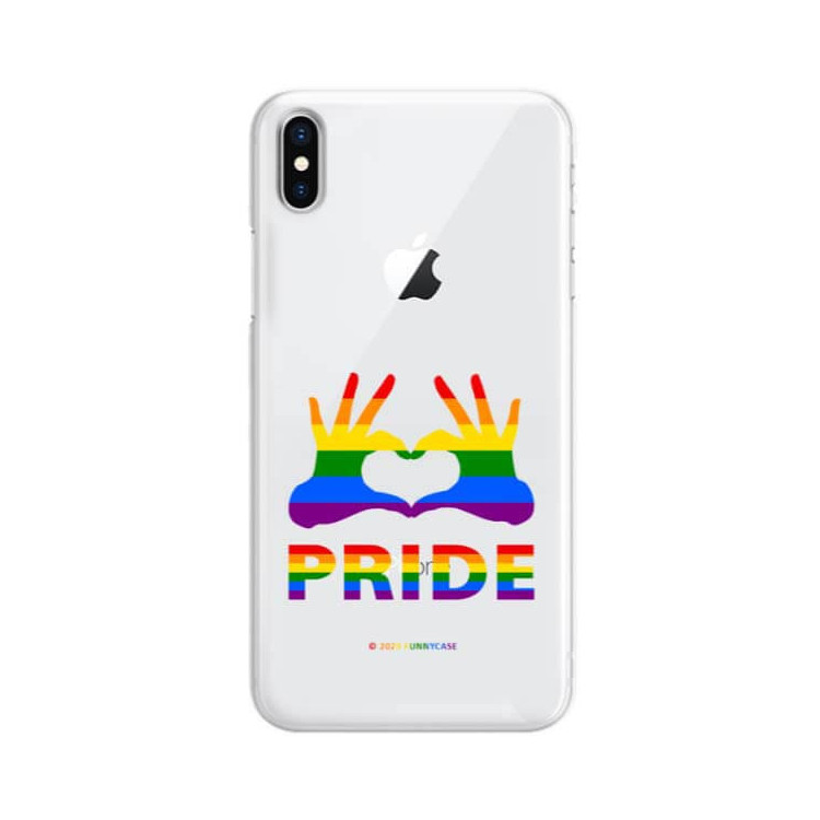 Etui Apple IPHONE X / XS, Etui LGBT Wzory 2020-1 Wielokolorowy - FunnyCase