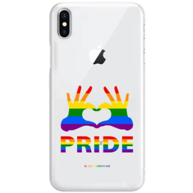 Etui Apple IPHONE X / XS, Etui LGBT Wzory 2020-1 Wielokolorowy - FunnyCase