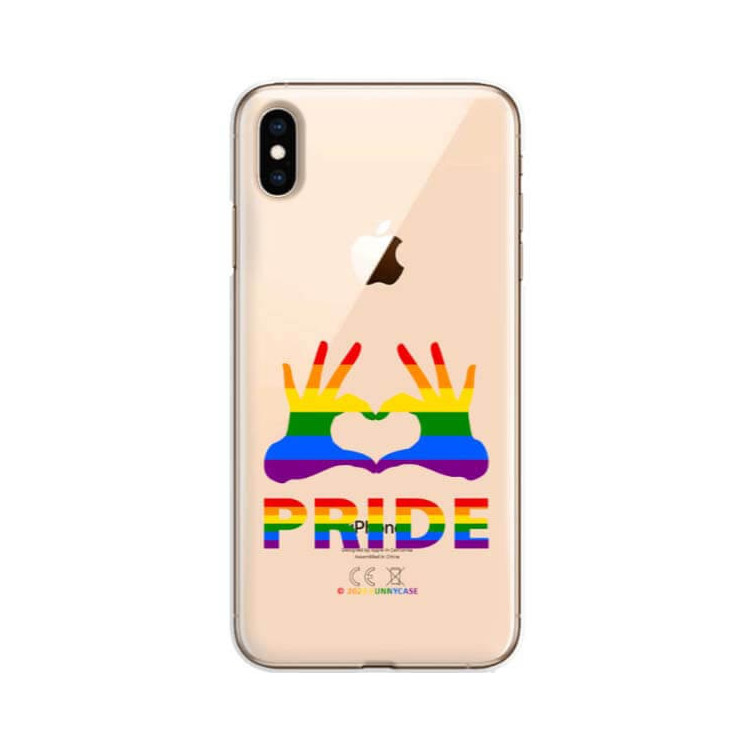 Etui Apple IPHONE XS MAX, Etui LGBT Wzory 2020-1 Wielokolorowy - FunnyCase