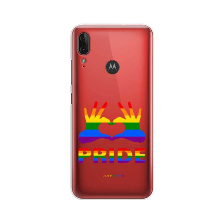 Etui Motorola MOTO E6 PLUS, Etui LGBT Wzory 2020-1 Wielokolorowy - FunnyCase