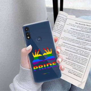 ETUI CLEAR NA TELEFON MOTOROLA MOTO E7 LGBT-2020-1-100