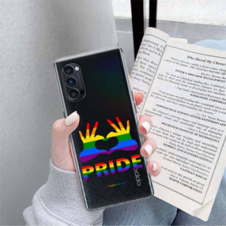 ETUI CLEAR NA TELEFON OPPO RENO 4 PRO 5G LGBT-2020-1-100