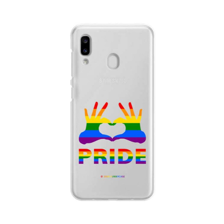 Etui Samsung GALAXY A20E, Etui LGBT Wzory 2020-1 Wielokolorowy - FunnyCase