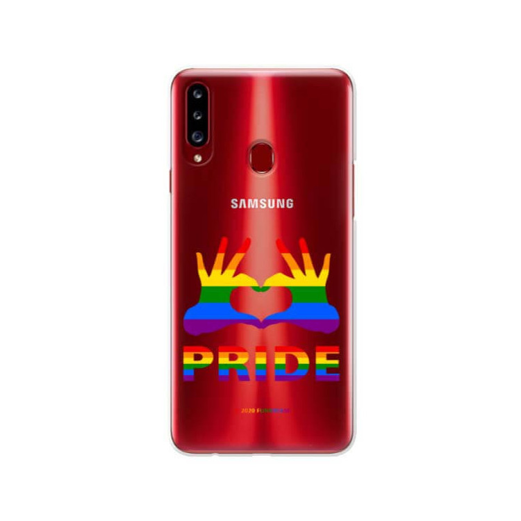 Etui Samsung GALAXY A20S, Etui LGBT Wzory 2020-1 Wielokolorowy - FunnyCase