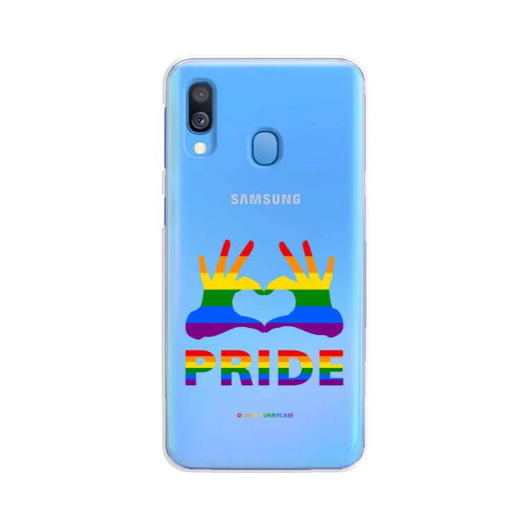 Etui Samsung GALAXY A40, Etui LGBT Wzory 2020-1 Wielokolorowy - FunnyCase