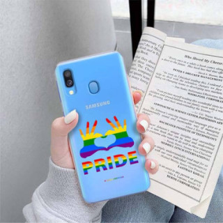 Etui Samsung GALAXY A40, Etui LGBT Wzory 2020-1 Wielokolorowy - FunnyCase