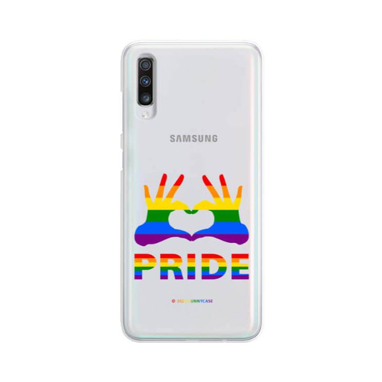 Etui Samsung GALAXY A70, Etui LGBT Wzory 2020-1 Wielokolorowy - FunnyCase