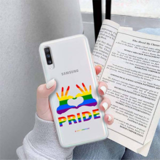 Etui Samsung GALAXY A70, Etui LGBT Wzory 2020-1 Wielokolorowy - FunnyCase