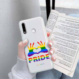 ETUI CLEAR NA TELEFON SAMSUNG GALAXY A70E LGBT-2020-1-100