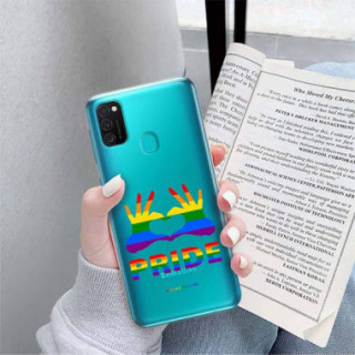 Etui Samsung GALAXY M21, Etui LGBT Wzory 2020-1 Wielokolorowy - FunnyCase