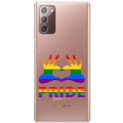 ETUI CLEAR NA TELEFON SAMSUNG GALAXY NOTE 20 LGBT-2020-1-100