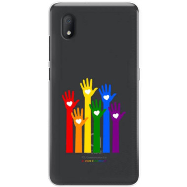 Etui Alcatel 1B 2020, Etui LGBT Wzory 2020-1 Wielokolorowy - FunnyCase