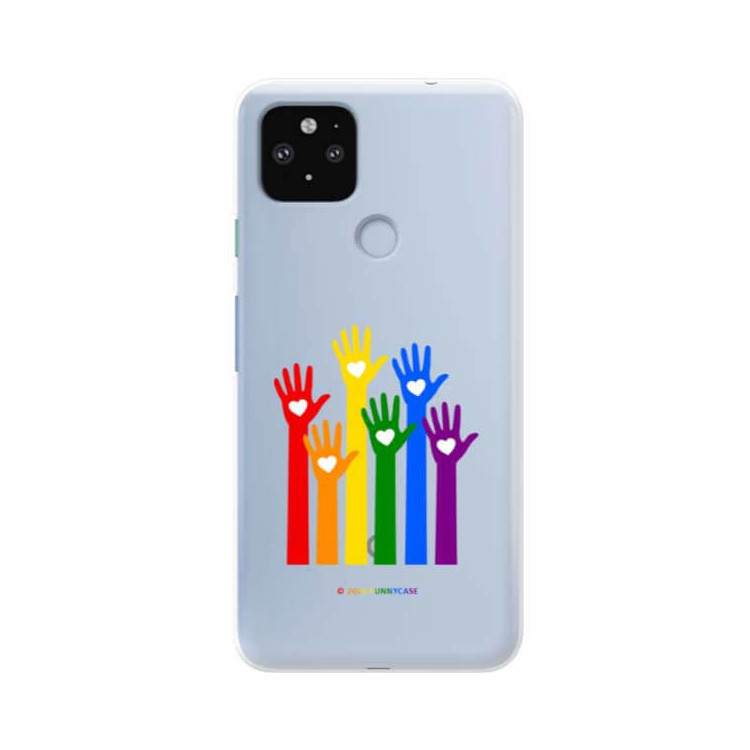 ETUI CLEAR NA TELEFON GOOGLE PIXEL 5 XL LGBT-2020-1-101