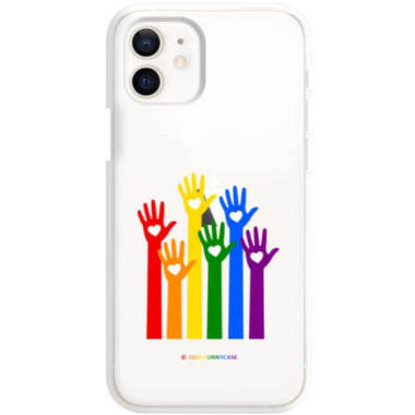 Etui Apple IPHONE 12 / 12 PRO, Etui LGBT Wzory 2020-1 Wielokolorowy - FunnyCase