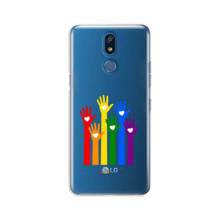 Etui Lg K40, Etui LGBT Wzory 2020-1 Wielokolorowy - FunnyCase