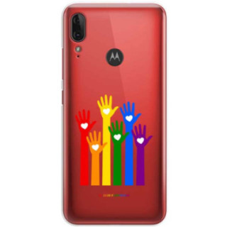 Etui Motorola MOTO E6 PLUS, Etui LGBT Wzory 2020-1 Wielokolorowy - FunnyCase