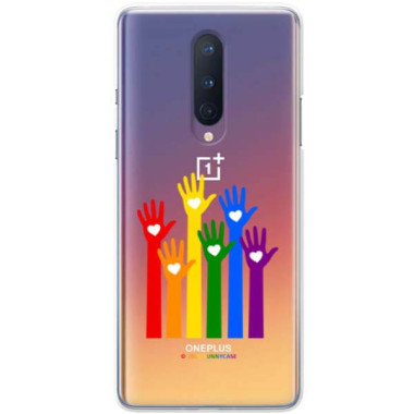 Etui Oneplus 8, Etui LGBT Wzory 2020-1 Wielokolorowy - FunnyCase