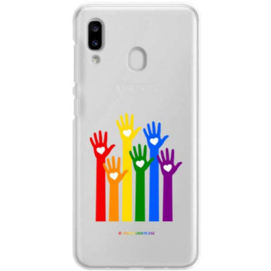 Etui Samsung GALAXY A20E, Etui LGBT Wzory 2020-1 Wielokolorowy - FunnyCase