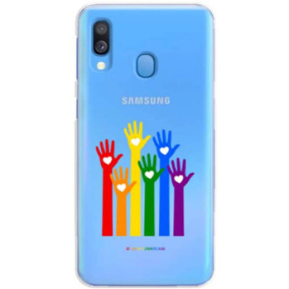 Etui Samsung GALAXY A40, Etui LGBT Wzory 2020-1 Wielokolorowy - FunnyCase