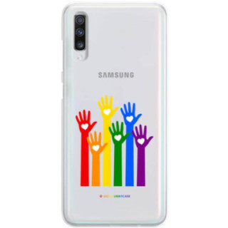 Etui Samsung GALAXY A70, Etui LGBT Wzory 2020-1 Wielokolorowy - FunnyCase