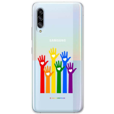 Etui Samsung GALAXY A90, Etui LGBT Wzory 2020-1 Wielokolorowy - FunnyCase