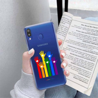 Etui Samsung GALAXY M20, Etui LGBT Wzory 2020-1 Wielokolorowy - FunnyCase