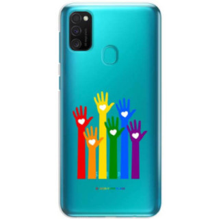 Etui Samsung GALAXY M21, Etui LGBT Wzory 2020-1 Wielokolorowy - FunnyCase