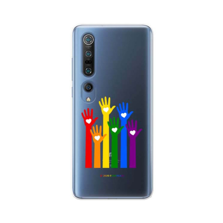 Etui Xiaomi MI 10, Etui LGBT Wzory 2020-1 Wielokolorowy - FunnyCase